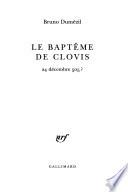 Le baptême de Clovis