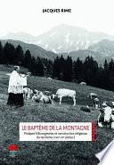 Le Baptême de la montagne