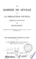 Le barbier de Séville, ed. by L.P. Blouet