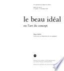 Le Beau idéal, ou, L'art du concept
