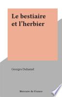 Le bestiaire et l'herbier