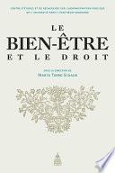 Le bien-être et le droit