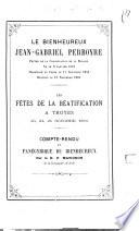 Le bienheureux Jean-Gabriel Perboyre,...