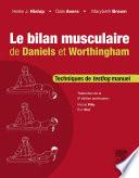 Le bilan musculaire de Daniels et Worthingham