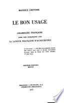 Le bon usage