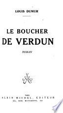 Le boucher de Verdun