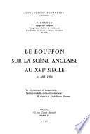 Le bouffon sur la scène anglaise au XVIe siècle (c. 1495-1594)