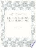 Le Bourgeois gentilhomme