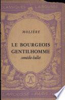LE BOURGEOIS GENTILHOMME