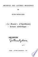 Le brasier d'Apollinaire