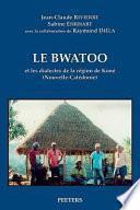 Le bwatoo et les dialectes de la région de Koné (Nouvelle-Calédonie)