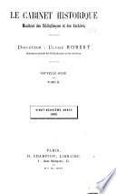 Le Cabinet historique