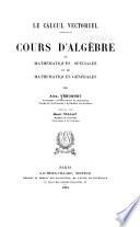 Le calcul vectoriel