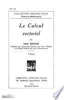 Le calcul vectoriel