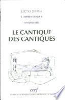 Le cantique des cantiques