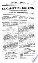Le capitaine Roland comédie vaudeville en un acte