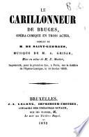 Le carillonneur de Bruges