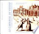 Le carnaval de Venise, 1699