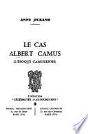 Le cas Albert Camus
