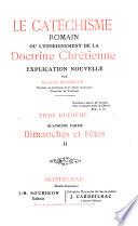 Le catéchisme romain: Dimanches et fêtes