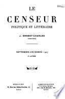 Le Censeur politique et littéraire