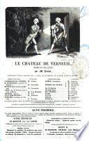 Le chateau de Verneuil drame en cinq actes par M. Poujol