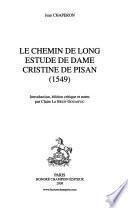 Le Chemin de long estude de Dame Cristine de Pisan (1549)