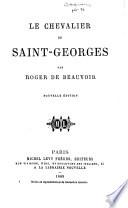 Le chevalier de Saint-Georges