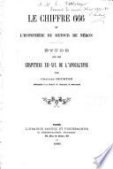Le chiffre 666 et l'hypothèse du retour de Néron