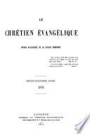 Le Chrétien évangélique