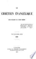 Le Chrétien évangélique