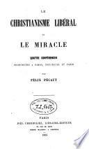 Le christianisme libéral et le miracle
