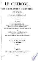 Le cicerone: Art moderne
