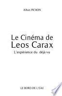 Le cinéma de Leos Carax
