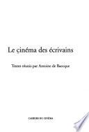 Le cinéma des écrivains