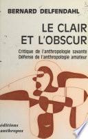 Le clair et l'obscur