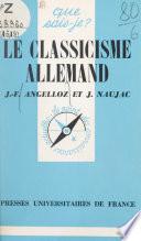 Le classicisme allemand