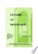 Le clerc au Moyen Âge