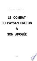 Le Combat du paysan breton à travers les siècles