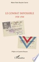 Le combat impossible