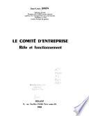 Le Comité d'entreprise
