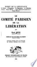 Le Comité parisien de la libération