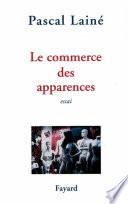 Le Commerce des apparences