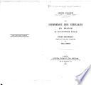 Le commerce des céréales en France au dix-huitième siécle