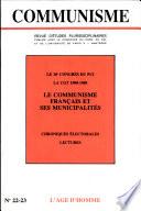 Le Communisme Français Et Ses Municipalités