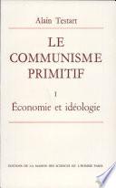 Le Communisme primitif