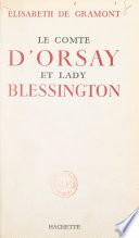 Le comte d'Orsay et Lady Blessington
