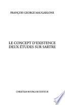 Le concept d'existence