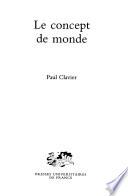 Le concept de monde