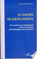 Le concept de science positive
